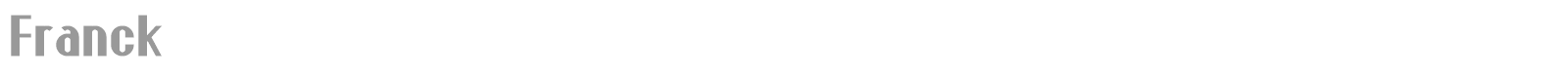 Franck font preview
